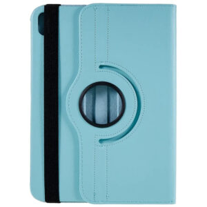 Coque iPad 11 2025 (A16) étui support rotatif bleu ciel