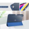 Coque iPad 10 2022 étui support porte stylet bleu