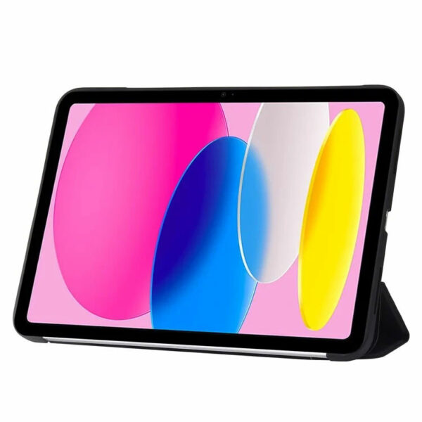 Coque Pad 10 2022 étui support pliable noir