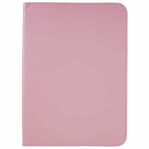 Coque iPad 11 2025 (A16) étui support rotatif rose
