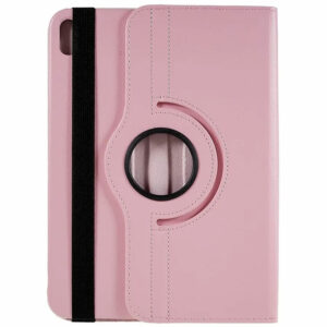 Coque iPad 11 2025 (A16) étui support rotatif rose