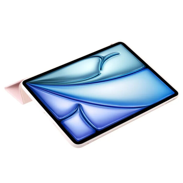 Coque iPad 11 2025 (A16) étui support pliable rose