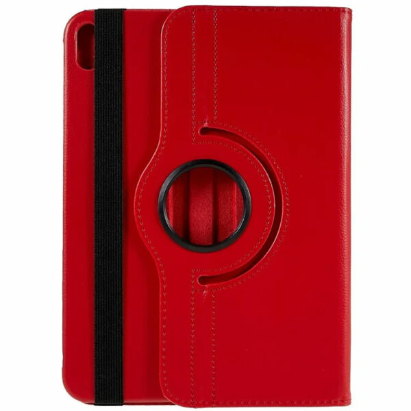 Coque iPad 10 2022 étui support rotatif rouge