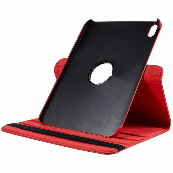 Coque iPad 10 2022 étui support rotatif rouge