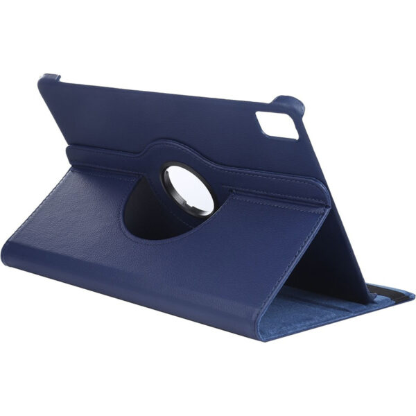 Coque iPad Air 5 2022 étui support rotatif bleu