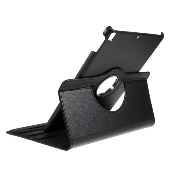 Coque iPad 9 2021 étui support rotatif noir