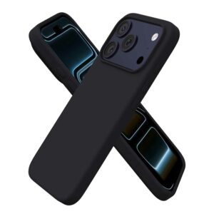 Coque iPhone 17 Pro silicone noir