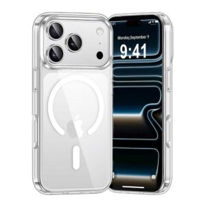 Coque iPhone 17 Pro transparente compatible MagSafe