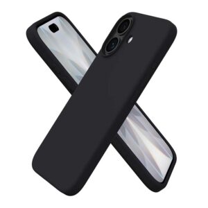 Coque iPhone 17 silicone noir