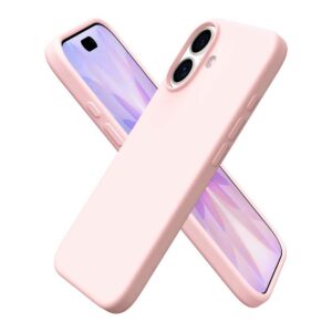 Coque iPhone 17 silicone rose