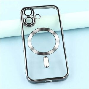 Coque transparente chrome iPhone 17