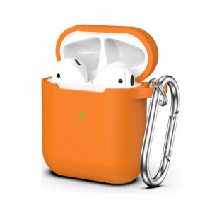 Coque AirPods 1 silicone orange