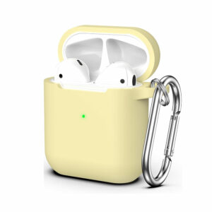 Coque AirPods 2 silicone jaune