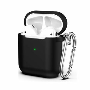 Coque AirPods 2 silicone noir