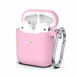 Coque AirPods 2 silicone rose