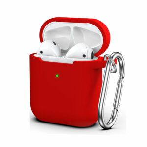 Coque AirPods 2 silicone rouge