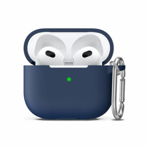 Coque AirPods 3 silicone bleu