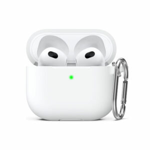 Coque AirPods 3 silicone blanc