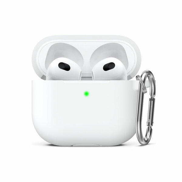 Coque AirPods 3 silicone blanc