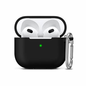 Coque AirPods 3 silicone noir