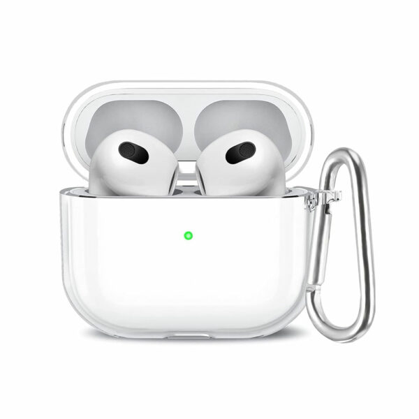 Coque AirPods 3 silicone transparent