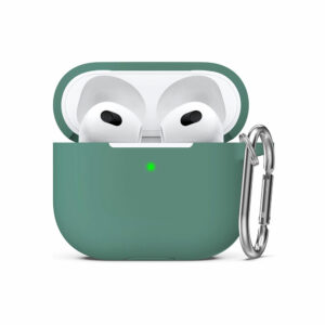 Coque AirPods 3 silicone vert