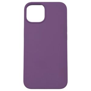 Coque iPhone 14 silicone violet