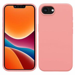 Coque iPhone 17e silicone rose