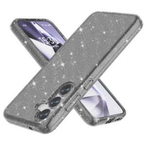 Coque Paillettes Samsung Galaxy S25 Noire