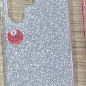 Coque Paillettes Samsung Galaxy S25 Ultra Argent