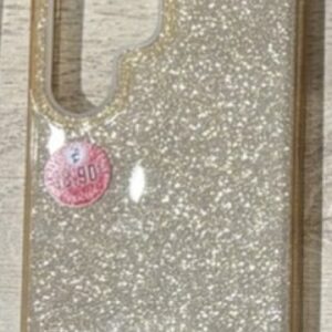 Coque Paillettes Samsung Galaxy S25 Ultra Dorée