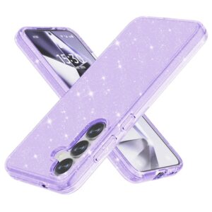 Coque Paillettes Samsung Galaxy S25 Violette