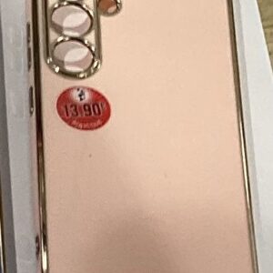 Coque Plaquée Or Samsung Galaxy S25 Rose