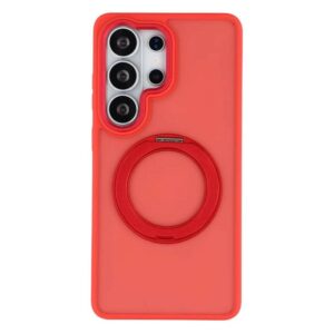Coque Samsung Galaxy S26 Ultra Renforcee Anneau Rouge