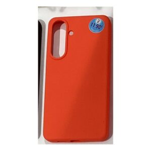 Coque Silicone Samsung Galaxy S26 Plus Orange