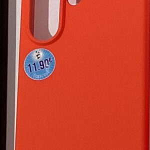 Coque Silicone Samsung Galaxy S26 Ultra Orange