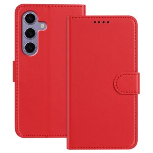 Etui à Rabat Samsung Galaxy S25 Rouge