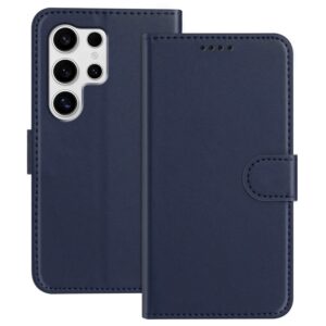 Etui à Rabat Samsung Galaxy S25 Ultra Bleu Marine