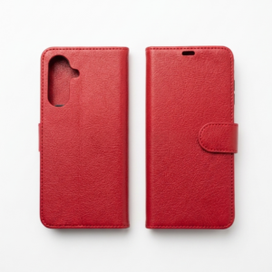 Etui à Rabat Samsung A17 Rouge