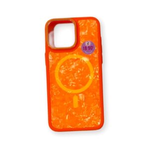 Coque iPhone 16 Pro Orange nacré Flapcase