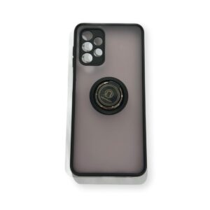 Coque Samsung Galaxy A13 4G Noir transparent Flapcase