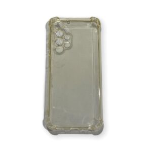 Coque Samsung Galaxy A13 4G Transparent doré Flapcase