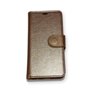 Coque Samsung Galaxy A20E Or rose nacré Flapcase