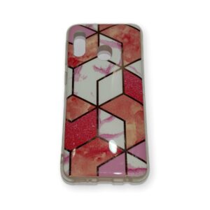 Coque Samsung Galaxy A20E Rose et blanc Flapcase