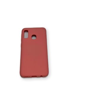 Coque Samsung Galaxy A20E Rose saumon Flapcase