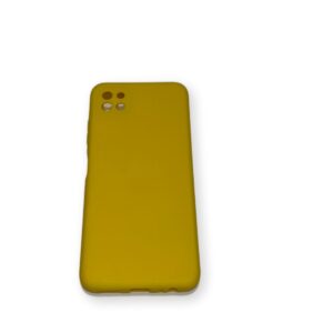 Coque Samsung Galaxy A22 5G Jaune moutarde Flapcase