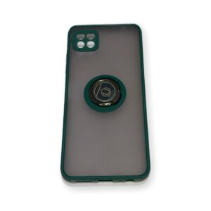Coque Samsung Galaxy A22 5G Vert foncé Flapcase