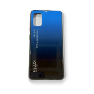 Coque Samsung Galaxy A41 Bleu dégradé noir Flapcase