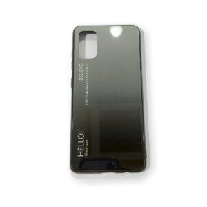 Coque Samsung Galaxy A41 Gris noir dégradé Flapcase
