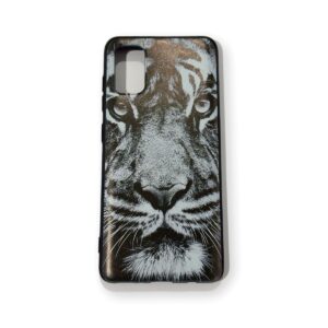 Coque Samsung Galaxy A41 Noir et blanc Flapcase